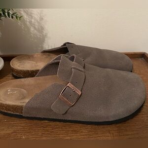 Project Cloud Mens Size 12 Clogs - Full Grain Genuine Leather Foam Clogs